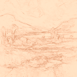 Sepia sketch