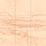 Sepia sketch with grid