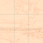 Sepia sketch with grid