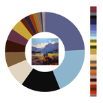 Colour wheel / palette