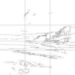 Line drawing with grid