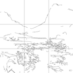 Line drawing with grid