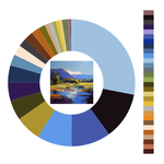 Colour wheel / palette