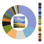 Colour wheel / palette