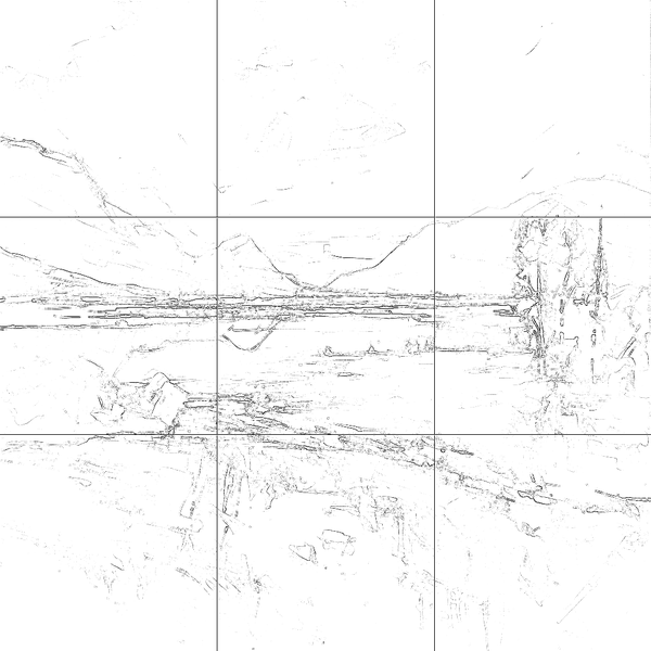 Sketch with grid