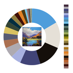 Colour wheel / palette