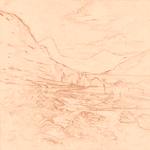 Sepia sketch