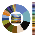 Colour wheel / palette