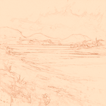 Sepia sketch