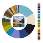 Colour wheel / palette