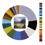 Colour wheel / palette