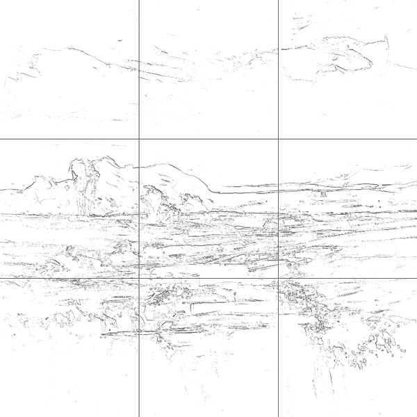 Sketch with grid