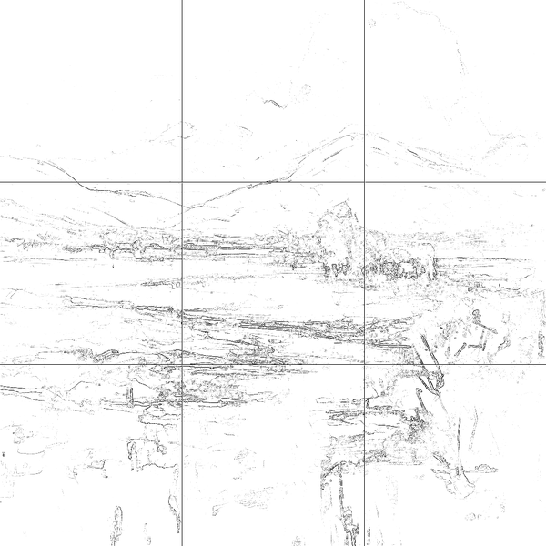 Sketch with grid