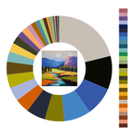 Colour wheel / palette