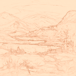 Sepia sketch