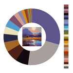 Colour wheel / palette