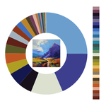 Colour wheel / palette