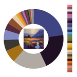 Colour wheel / palette