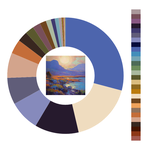 Colour wheel / palette