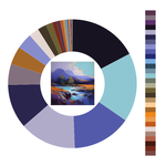 Colour wheel / palette