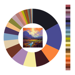 Colour wheel / palette