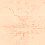 Sepia sketch with grid