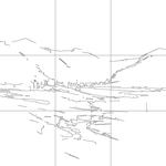 Line drawing with grid