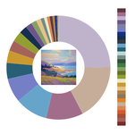 Colour wheel / palette