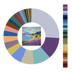 Colour wheel / palette