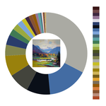 Colour wheel / palette