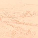 Sepia sketch