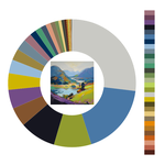 Colour wheel / palette