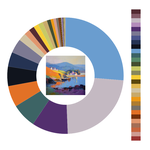 Colour wheel / palette