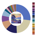 Colour wheel / palette