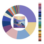 Colour wheel / palette