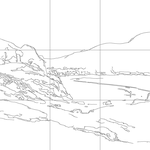 Line drawing with grid