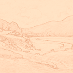 Sepia sketch