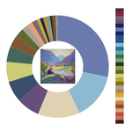 Colour wheel / palette