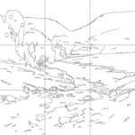 Line drawing with grid