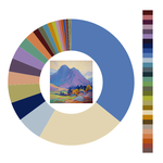 Colour wheel / palette