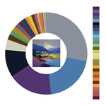 Colour wheel / palette