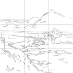 Line drawing with grid