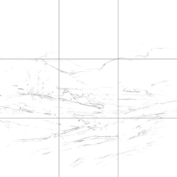 Sketch with grid