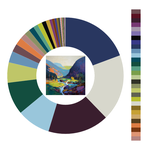 Colour wheel / palette