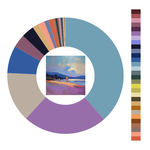 Colour wheel / palette