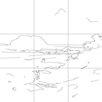 Line drawing with grid