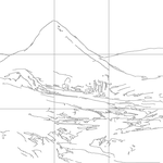 Line drawing with grid