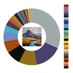 Colour wheel / palette