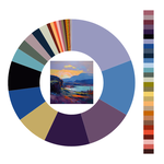 Colour wheel / palette