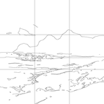 Line drawing with grid